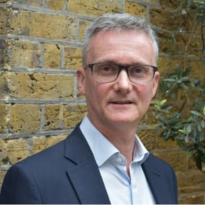 Chris Hewett speaking at Solar & Storage Live