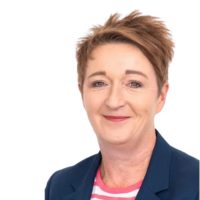 Clare Morrissey speaking at UK Rail