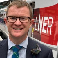 David Horne speaking at UK Rail