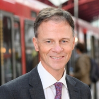 John Larkinson speaking at UK Rail
