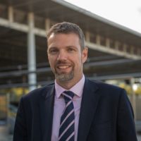 Richard Thorp speaking at UK Rail