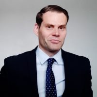 Ross Moran speaking at UK Rail