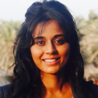 Anvita Varshney at Accounting & Finance Show Middle East 2019