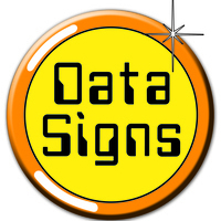 Data Signs at National Roads & Traffic Expo