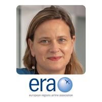 Solene Flahault | Head of Aeropolitical affairs | E.R.A.A. » speaking at World Passenger Festival