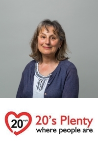 Monica Saunders | Campaigner | 20's Plenty For Us Campaign » speaking at MOVE