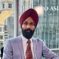 Teginder Singh at Accounting & Finance Show Asia 2023