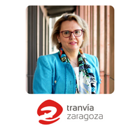 Ana Maria Moreno | Chief Executive Officer | Los Tranvías de Zaragoza » speaking at Rail Live