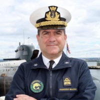 Francesco Milazzo, Rear Admiral (UH) - Marina Militare, Commander of the Submarines - Head of the Submarine Department at the Navy General Staff, Italian Navy