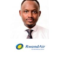 Jude Rwaka | Director IT | Rwandair » speaking at World Aviation Festival