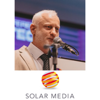 Finlay Colville at Solar & Storage Live 2024