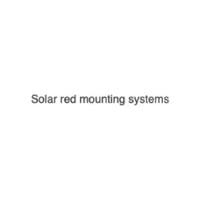 Solar red  mounting systems at Solar & Storage Live 2024