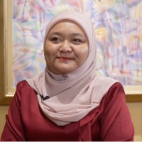 Siti Katijah Haji Mokti at Telecoms World Asia 2025