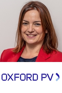 Laura Miranda Perez | Chief Communications & Sustainability Officer | Oxford PV » speaking at Solar & Storage Live