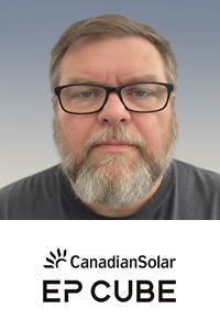 Mr Roy Smithies | EP Cube | Canadian Solar » speaking at Solar & Storage Live