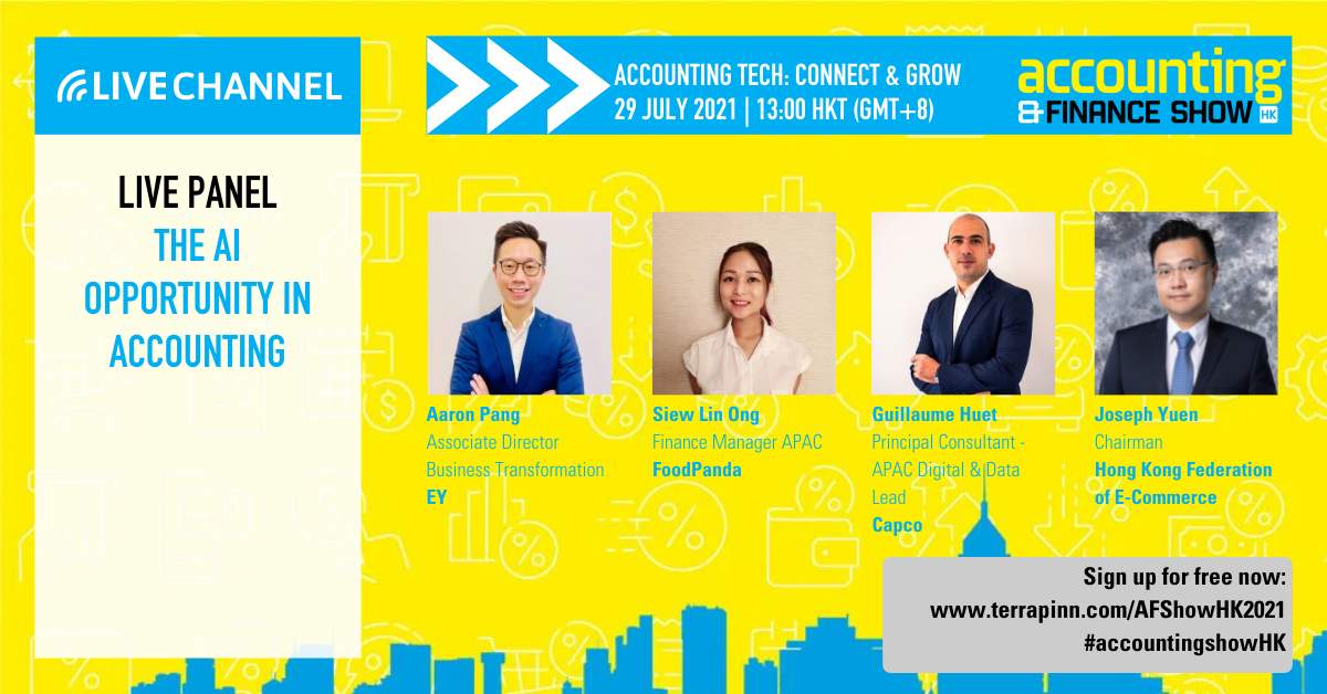 Accounting Finance Show Hong Kong 2021 28 July 2021 1 August 2021